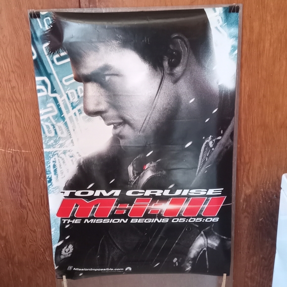 Mission Impossible III 2006 Double Sided Original Movie Poster 27" x 40" - Picture 4 of 7